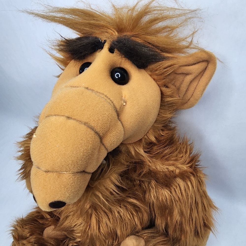 Vintage 1987 Talking ALF Plush – Alien Productions – Non-Working – Missing 1 Ear - Picture 2 of 8